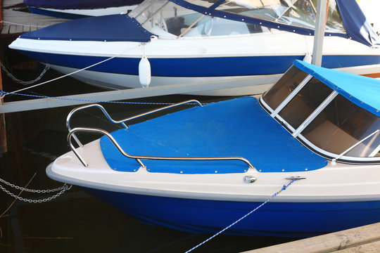 Boats parking - Two boats on the mooring