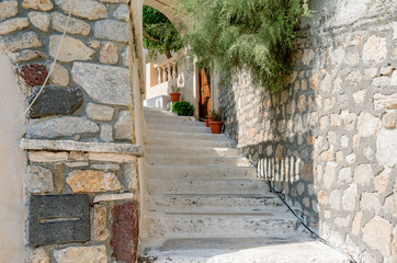 Stairs in Kamari.
