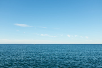 Sailing Boat on ocean