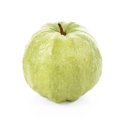 Guava fruit isolated on white background