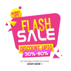 Flash Sale Poster, Banner or Flyer design.