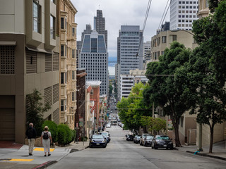 The very steep Streets, San Francisco