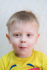 Fototapeta premium portrait of a boy