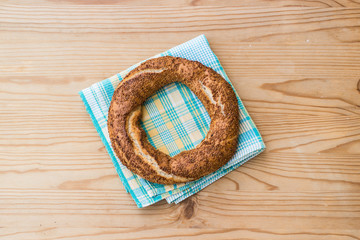 Simit / Turkish Bagel.