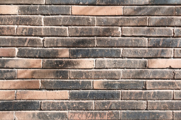 Brick wall texture pattern or brick wall background for interior or exterior design with copy space for text or image.