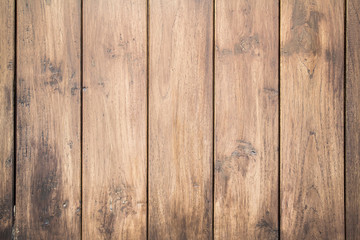 Naklejka premium Wood texture pattern or wood background for interior or exterior design with copy space for text or image.