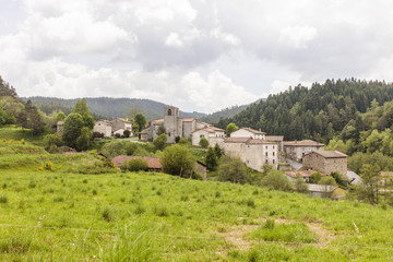 Fototapeta na wymiar Saint-Pal-de-Senouire