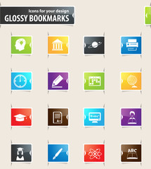 University Bookmark Icons