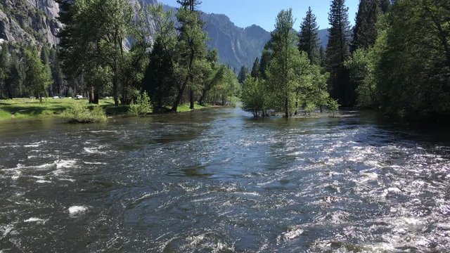 merced river, yosemite national park
