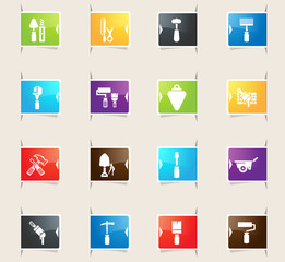 Work Tools Bookmark Icons