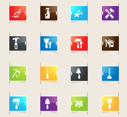 Work Tools Bookmark Icons