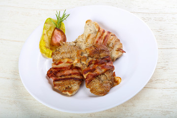 Baked pork