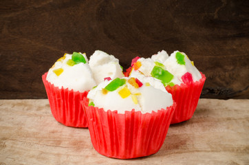 Steamed cupcake,dessert for Chinese new year