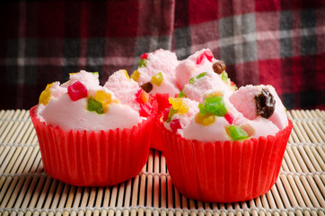 Steamed cupcake,dessert for Chinese new year