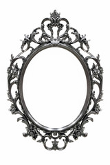 Classic and Vintage frame isolated on white background