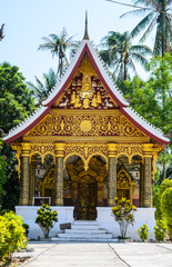 Fototapeta premium Church in Luang Prabang,Loas
