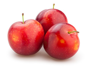 red plums