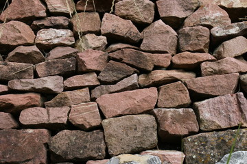 Sandsteinmauer