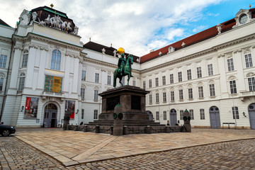 Josefsplatz in Vienna, Austria