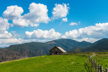 Green Carpathians Mountains  