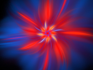 Obraz premium Abstract fractal. Fractal art background for creative design. Decoration for wallpaper desktop, poster, cover booklet, card. Psychedelic. Print for clothes, t-shirt.