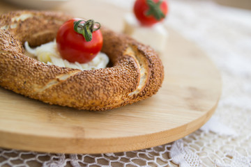 Simit / Turkish Bagel.