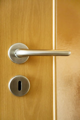 Door with door handle and lock - 116793941