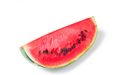 Watermelon isolated on white background.