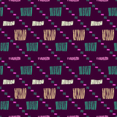 Abstract seamless pattern