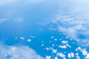Fototapeta na wymiar Clouds on the sky in summer.