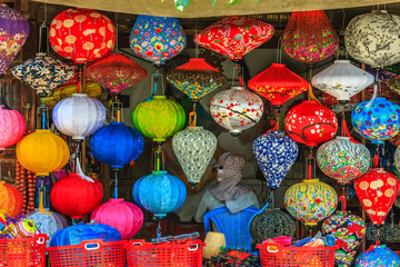 Asia lanterns at Hoi An, Vietnam