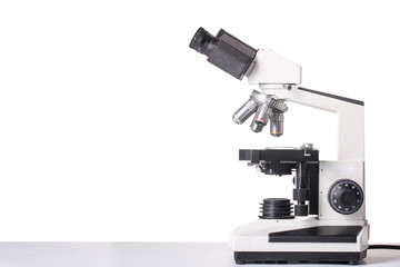 Microscope machine with isolated background
