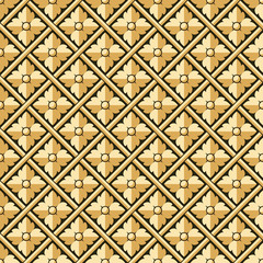 Antique seamless background image of relief cross check round flower
