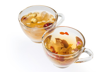 薬膳茶　 Dishes prepared with medicinal herbs tea