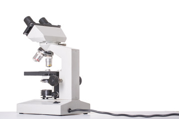 Microscope equipment isolated