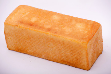 Bread isolated on white background