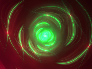 Abstract fractal. Fractal art background for creative design. Decoration for wallpaper desktop, poster, cover booklet, card. Psychedelic. Print for clothes, t-shirt.