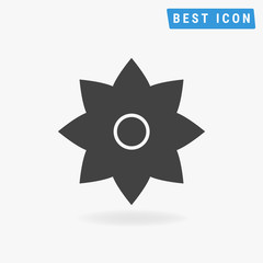flower Icon. flower vector icon eps10.