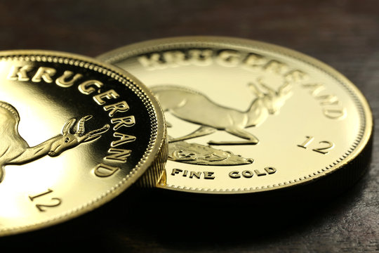 S&uuml;dafrikanische Kr&uuml;gerrand Goldm&uuml;nzen