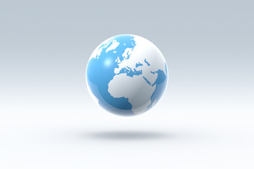 Earth World Globe, Europe