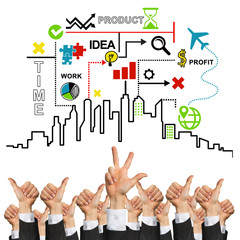 Business and teamwork concept