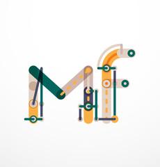Vector letter logo
