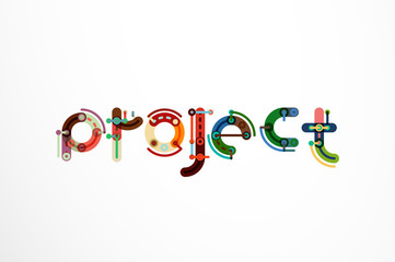 Project word letter banner