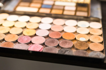 Eyeshadows collection, make up