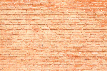 old brick wall background. brick wall texture. grunge wallpaper. 