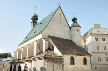 Fototapeta na wymiar St Catherine Church - Banska Stiavnica - Slovakia