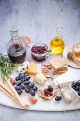 italian cheese selection