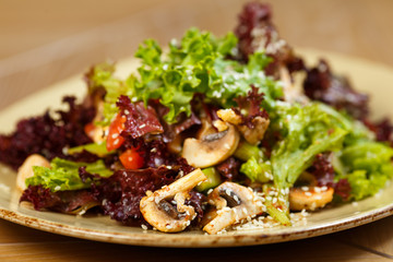 meat salad
