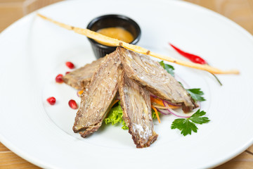 meat salad
