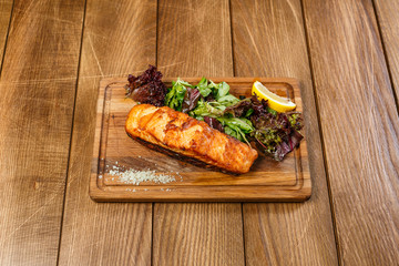 fish with vegetables
